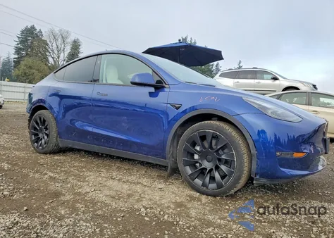 2024 Tesla Model Y из США, поврежденный, VIN 7SAYGAEE5RF104462